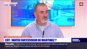 Bouches-du-Rhône: Olivier Mateu est candidat pour succéder à Philippe Martinez à la tête de la CGT