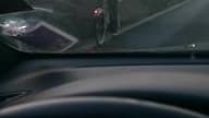 Un cycliste à Vélib sur le périphérique parisien - Témoins BFMTV