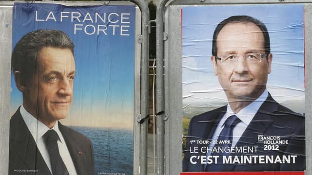 Nicolas Sarkozy, que les sondages donnent battu face à François Hollande au second tour de l'élection présidentielle le 6 mai, a évoqué vendredi sa possible défaite. /Photo prise le 26 avril 2012/REUTERS/Benoît Tessier