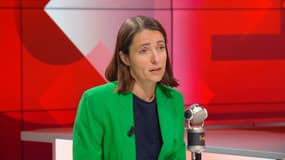 Sophie Binet le 6 juin 2023 sur RMC-BFMTV