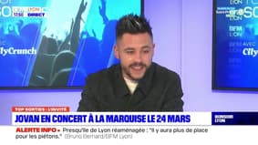 Top Sorties Lyon du vendredi 10 mars 2023 - Jovan en concert à la Marquise le 24 mars