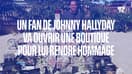 Un fan de Johnny Hallyday va ouvrir une boutique pour lui rendre hommage