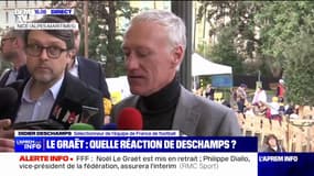 Didier Deschamps "trouve que c'est une très bonne chose que [Noël Le Graët] ait pu présenter ses excuses à Zizou"