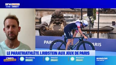 JO 2024: le para-triathlète Jules Ribstein participe pour la première fois aux Jeux