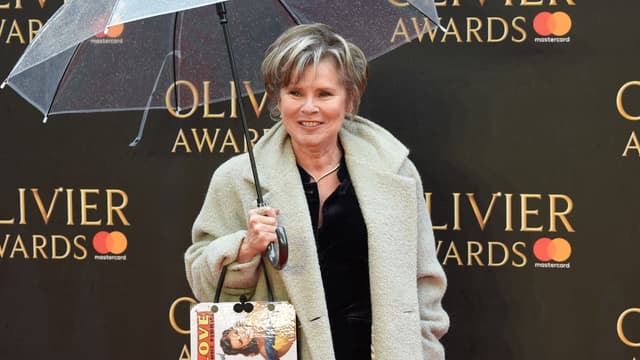 Imelda Staunton en avril 2018