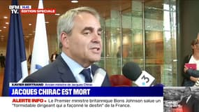 "C'est l'un des derniers géants de la politique française" Xavier Bertrand, ministre de Jacques Chirac, réagit à la mort de l'ancien Président