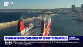 Marseille: des drones pour contrôler la qualité de l'air dans le port