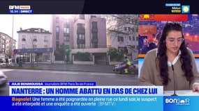 Nanterre: un homme tué par balle en bas de chez lui