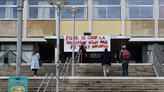 La fac de Nancy est bloquée depuis près d'un mois.