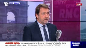 Durée du pass vaccinal: pour Christophe Castaner, "la limite est le moment où nous n'en aurons plus besoin"