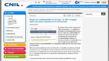 Le 26 février 2013, les autorités européennes ont décidé de poursuivre leurs investigations en étroite collaboration et de prendre toutes les mesures nécessaires, indique la Cnil sur son site Internet.
