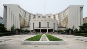 Le siège de la Banque populaire de Chine (PBOC), la banque centrale chinoise, à Pékin, le 7 août 2011