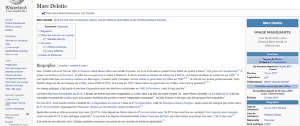 Page du député LREM Marc Delatte, sans photographie Page du député LREM Marc Delatte, sans photographie