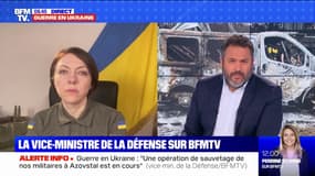 La vice-ministre ukrainienne de la Défense affirme que la Russie "réserve un traitement inhumain et violent aux soldats ukrainiens"