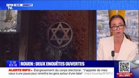 Synagogue visée à Rouen: "C'est un acte antisémite de manière incontestable" estime Muriel Ouaknine-Melki (présidente OJE)