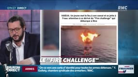 #Magnien, la chronique des réseaux sociaux : Le "Fire challenge" - 20/01
