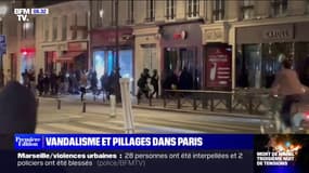 Troisième nuit de violences: des pillages ont eu lieu en plein cœur de Paris