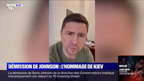 Le conseiller du président ukrainien Volodymyr Zelensky rend hommage à l'action de Boris Johnson 