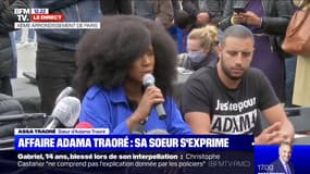 Assa Traoré: "Si l'Élysée veut nous recevoir, ce sera seulement après des actes"