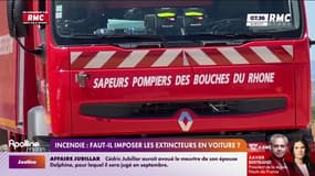 Incendie: faut-il imposer les extincteurs en voiture? 