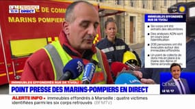 Immeubles effondrés à Marseille: plus d'une centaine de secours engagés