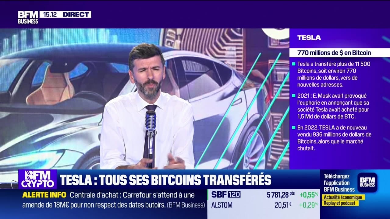 BFM Crypto, les Pros : Tesla, tous ses bitcoins transférés - 18/10