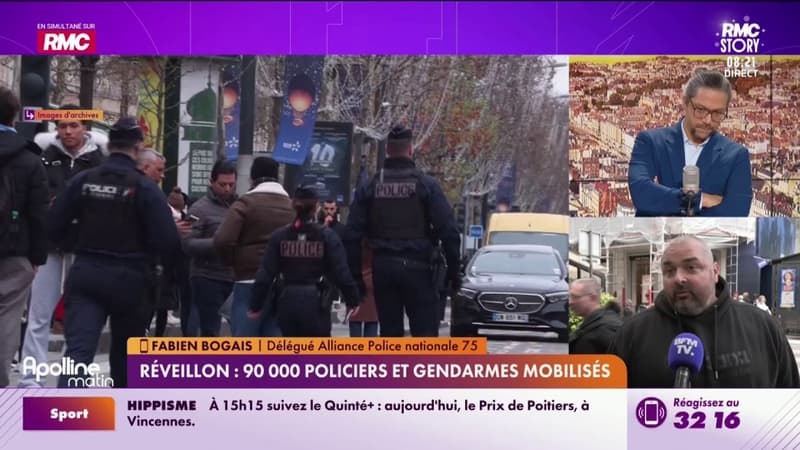90 000 policiers et gendarmes mobilisés pour le réveillon: "Nous sommes prêts"