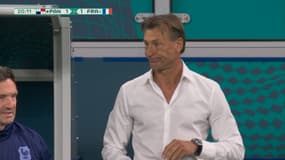 La mine désolée de Hervé Renard après l’égalisation chanceuse des Bleues face au Panama, le 2 août 2023