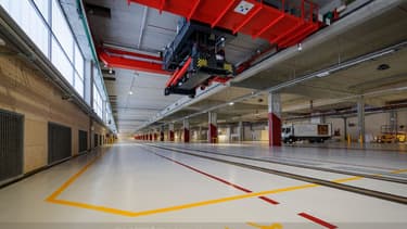 Doté de 15.200 m², le site permet d'acheminer les marchandises sur les derniers kilomètres vers la capitale en train