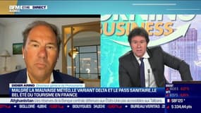 Didier Arino (Directeur général de Protourisme): "Malgré une mauvaise météo, malgré le Covid, malgré le pass sanitaire, c'est un bel été pour les acteurs du tourisme [...] Seule ombre au tableau, c'est le tourisme urbain"