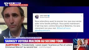 Julien Aubert (LR): "Nicolas Sarkozy veut une grande recomposition avec LaREM, la réponse est non"