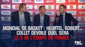 Mondial de basket : Heurtel, Gobert... Collet dévoile quel sera le 5 de l'équipe de France