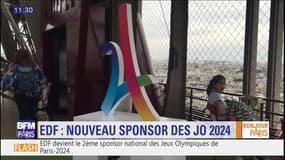 EDF devient le 2e sponsor national des Jeux olympiques de Paris 2024