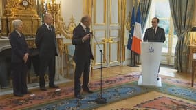 Laurent Fabius a prêté serment ce mardi à l'Élysée devant François Hollande et prend officiellement les rênes du Conseil constitutionnel pour un mandat de 9 ans.