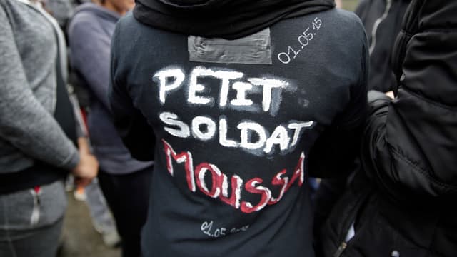 Un rassemblement en hommage à Moussa a réuni plusieurs centaines de personnes dimanche à Trappes.