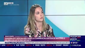Julie Coupe (Quadria) : Quadria est spécialisée dans la commercialisation de matériels de pré-collecte des déchets - 19/03