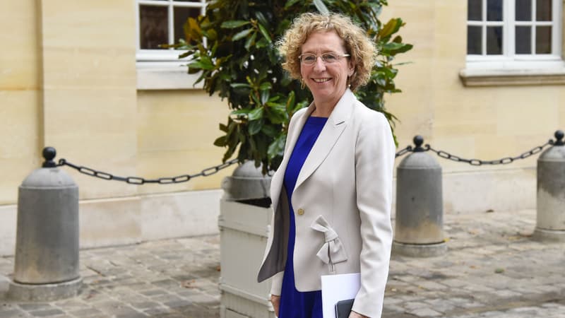 La ministre du Travail Muriel Pénicaud, à Matignon le 24 juillet 2017.