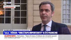 Adoption de la réforme des retraites au Sénat: "Nous avons franchi une étape importante", affirme Olivier Véran