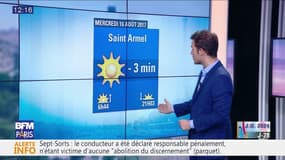 Météo Paris Île-de-France du 16 août: Les températures vont monter cet après-midi