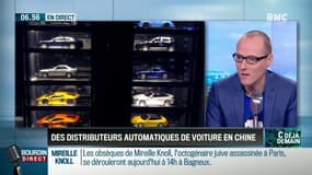 Des distributeurs automatiques de voitures en Chine