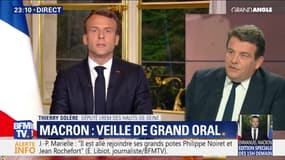 Macron: veille de grand oral
