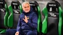 José Mourinho sur le banc de l'AS Rome en 2022.
