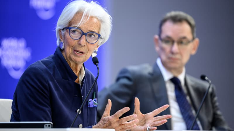 "Merci à ceux qui dénigrent l'Europe!": en clôture du Forum de Davos, Christine Lagarde estime que c'est grâce aux critiques (notamment de Trump) que l'Europe va s'améliorer
