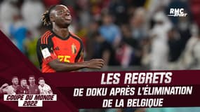 Coupe du monde 2022 : "On commençait à trouver notre jeu...", les regrets de Doku après l'élimination belge