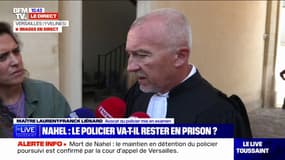 "Il est encore dans un état de sidération": l'avocat du policier qui a tiré sur Nahel s'exprime