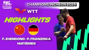 WTT Champions : une dinguerie et des points incroyables entre Fan Zhendong et Franziska