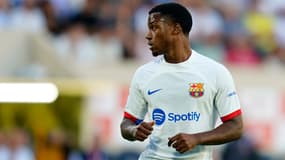 Ansu Fati sur le terrain de Villarreal, le dimanche 27 août 2023