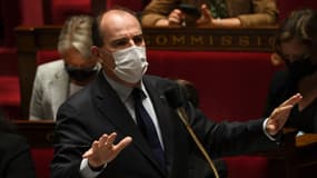 Le Premier ministre Jean Castex à l'Assemblée nationale le 22 juin 2021.