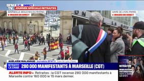 Retraites: les cheminots s'introduisent dans le siège de la RATP à Paris