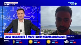 Crise migratoire à Mayotte: un Normand raconte